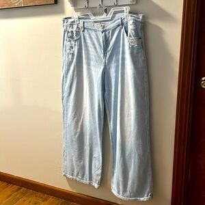 American Eagle ,size 20,blue,Low-Rise Skater jeans